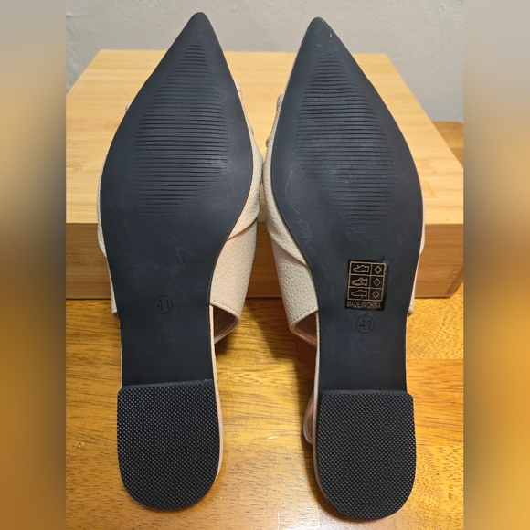 SHEIN Khaki Pointed Toe Slingback Flats size 8.5 - Picture 6 of 7